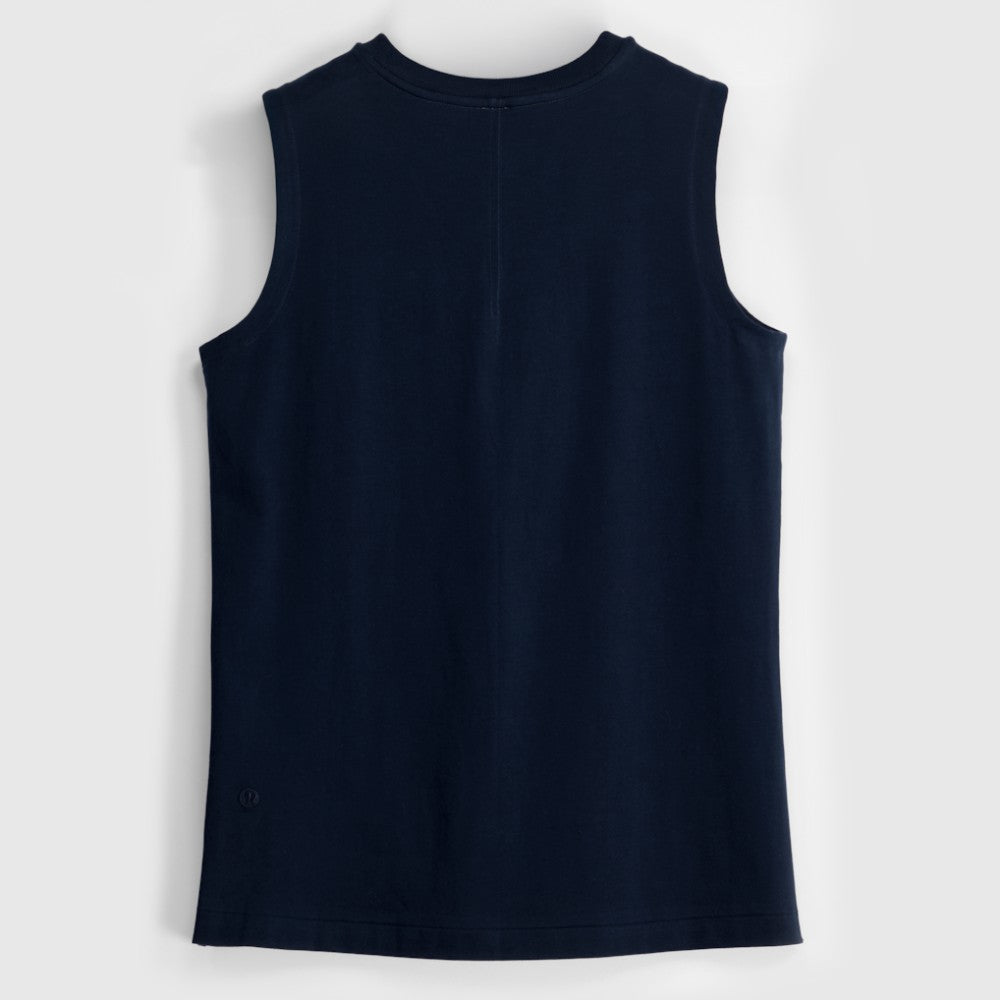 NHL Toronto Maple Leafs lululemon Women's All Yours Organic Cotton Tank Top - True Navy