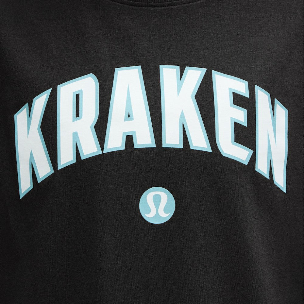 NHL Seattle Kraken lululemon Women's All Yours Organic Cotton T-Shirt - Black