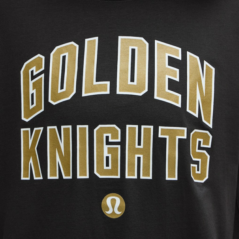 NHL Vegas Golden Knights lululemon Women's All Yours Organic Cotton T-Shirt - Black
