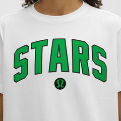 NHL Dallas Stars lululemon Women's All Yours Organic Cotton T-Shirt - White