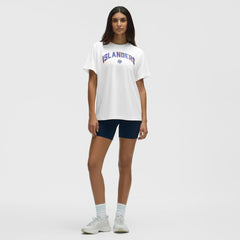 NHL New York Islanders lululemon Women's All Yours Organic Cotton T-Shirt - White