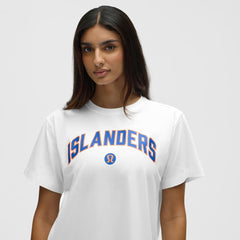 NHL New York Islanders lululemon Women's All Yours Organic Cotton T-Shirt - White