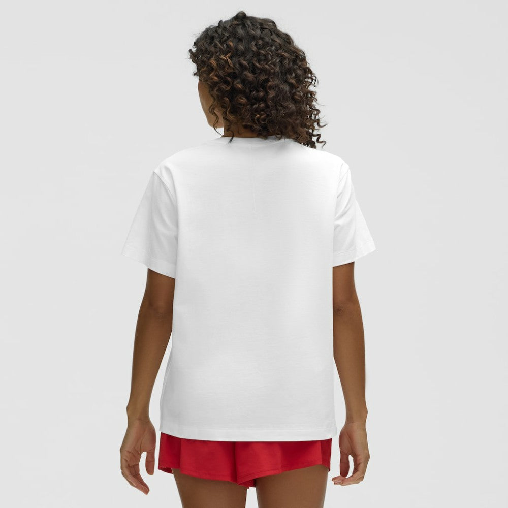 NHL New York Rangers lululemon Women's All Yours Organic Cotton T-Shirt - White