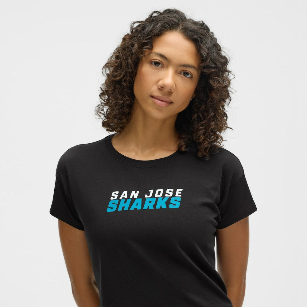 NHL San Jose Sharks lululemon Women's Cates T-Shirt - Black