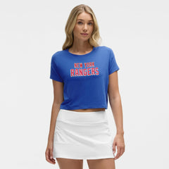 NHL New York Rangers lululemon Women's Cates T-Shirt - Blue