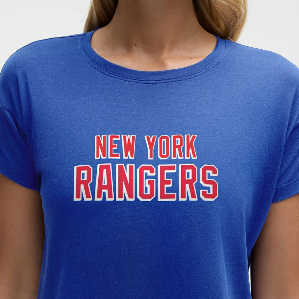 NHL New York Rangers lululemon Women's Cates T-Shirt - Blue