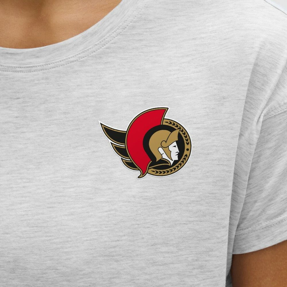 NHL Ottawa Senators lululemon Women's Cates T-Shirt - Heathered Core Ultra Light Grey