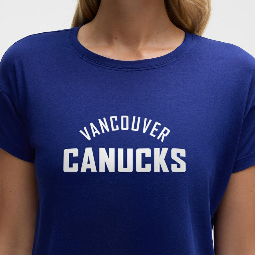 NHL Vancouver Canucks lululemon Women's Cates T-Shirt - Larkspur