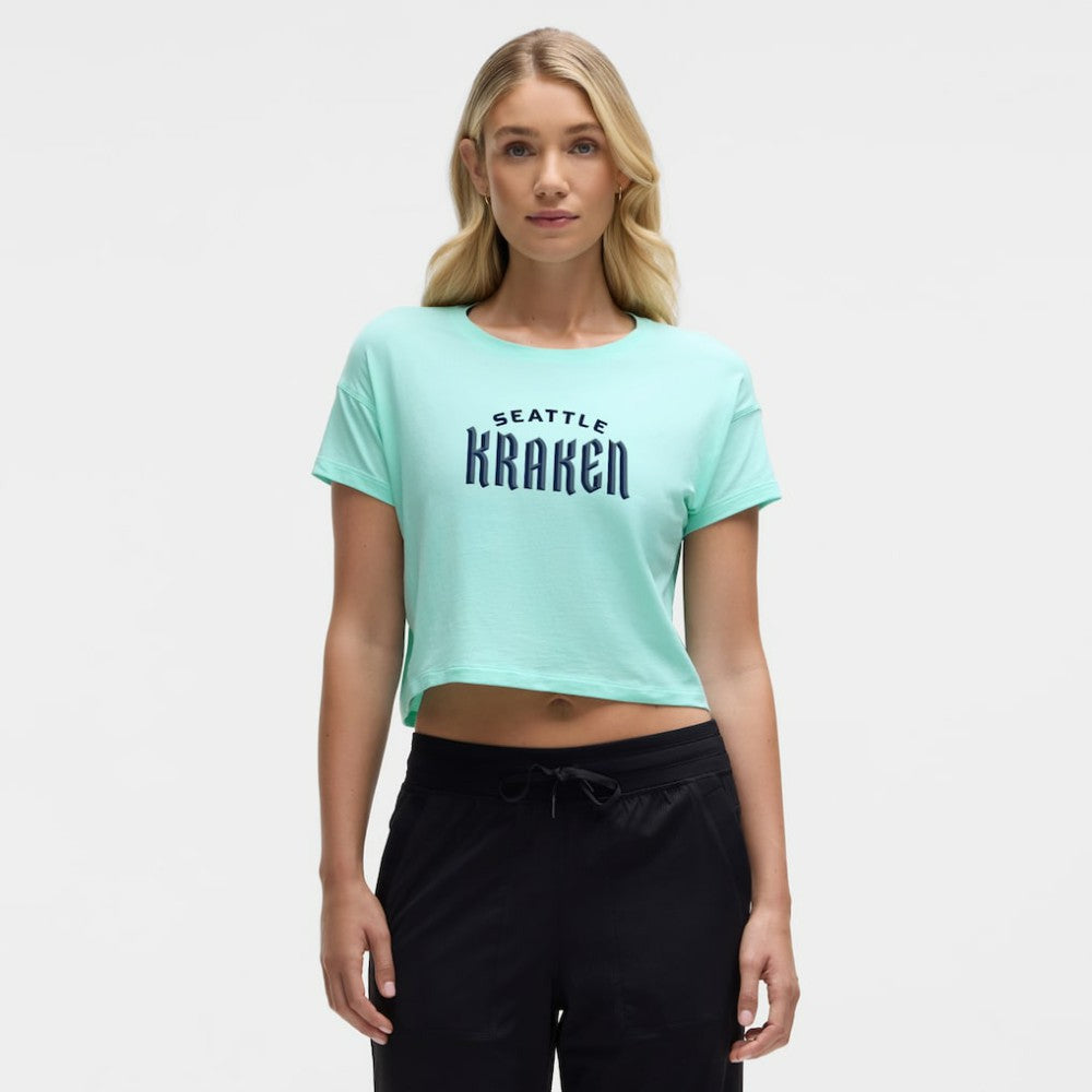 NHL Seattle Kraken lululemon Women's Cates T-Shirt - Tranquil Blue