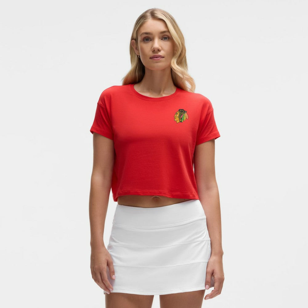 NHL Chicago Blackhawks lululemon Women's Cates T-Shirt - True Red