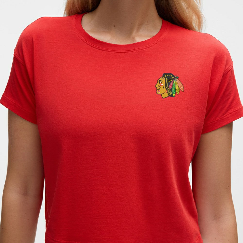NHL Chicago Blackhawks lululemon Women's Cates T-Shirt - True Red