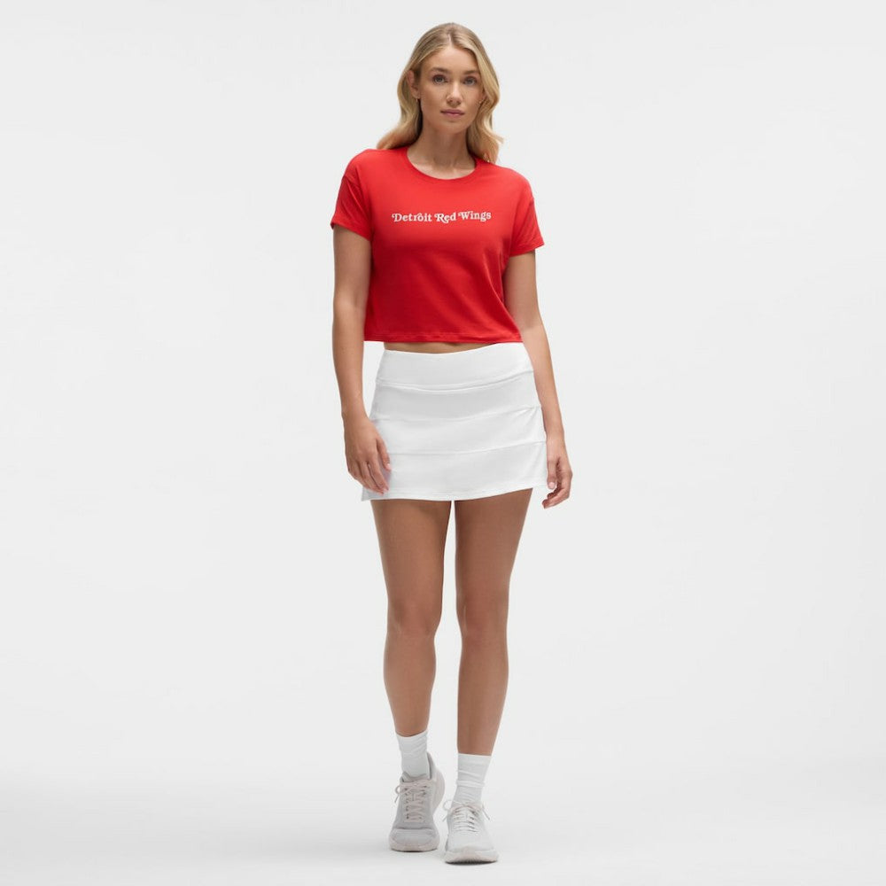 NHL Detroit Red Wings lululemon Women's Cates T-Shirt - True Red