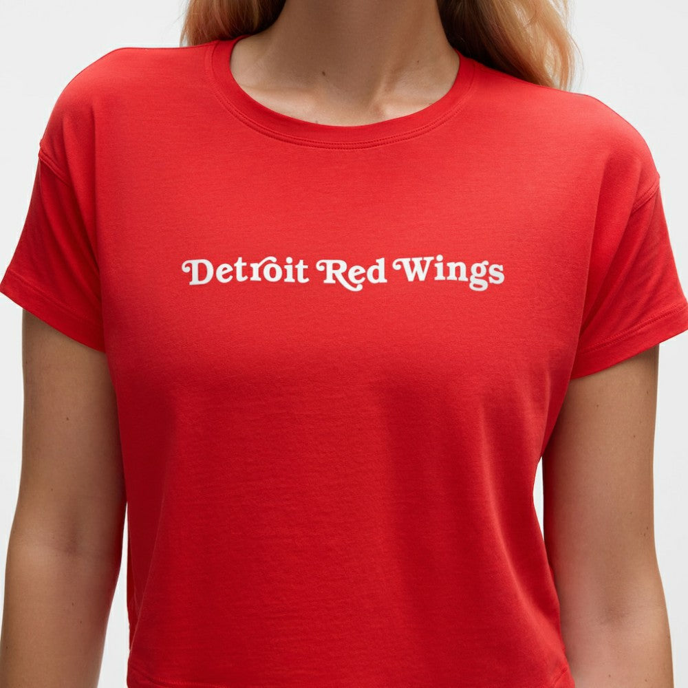 NHL Detroit Red Wings lululemon Women's Cates T-Shirt - True Red