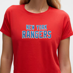 NHL New York Rangers lululemon Women's Cates T-Shirt - True Red