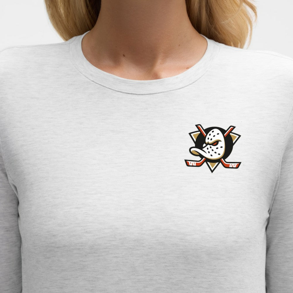 NHL Anaheim Ducks lululemon Women's Love Long Sleeve T-Shirt - Heathered Core Ultra Light Grey