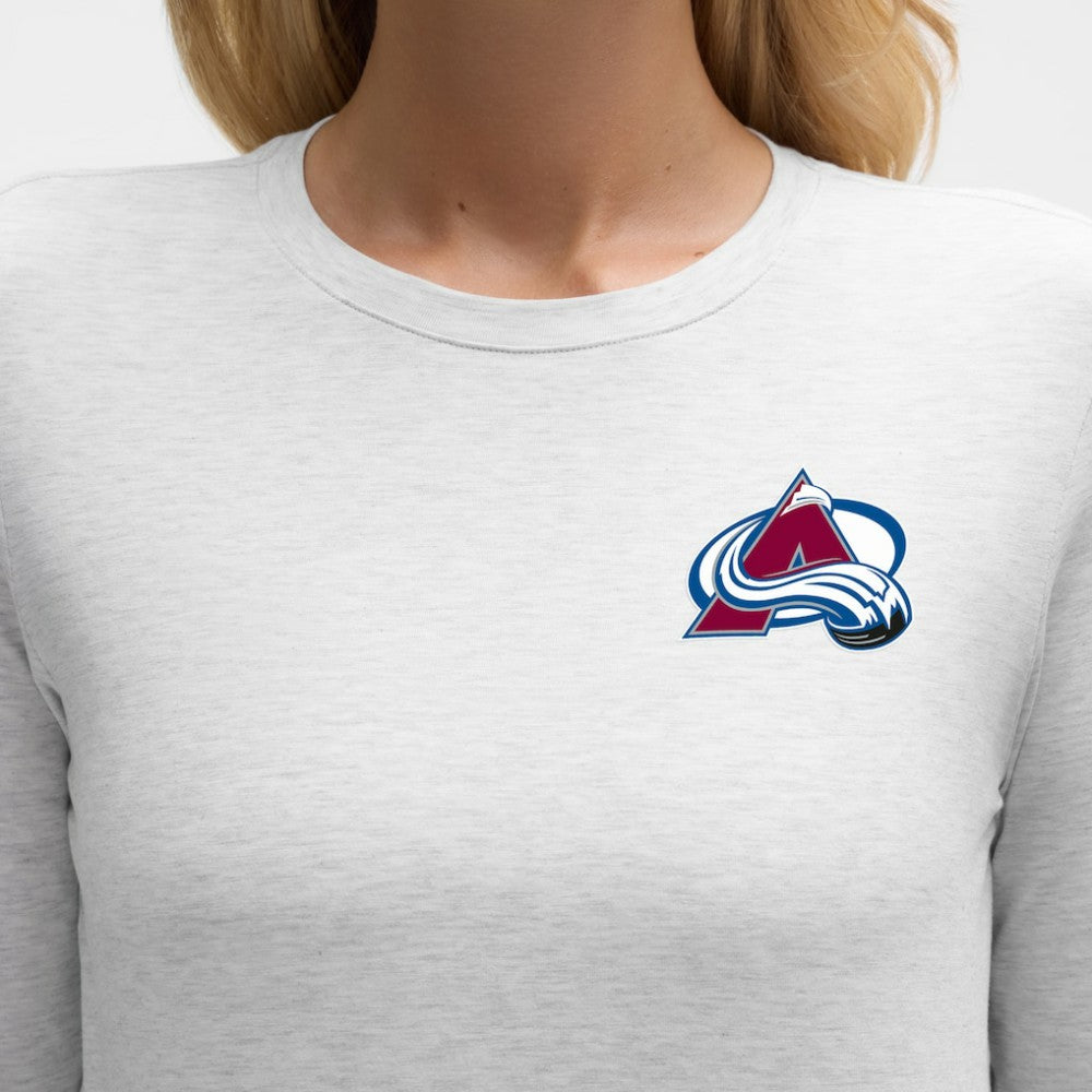 NHL Colorado Avalanche lululemon Women's Love Long Sleeve T-Shirt - Heathered Core Ultra Light Grey