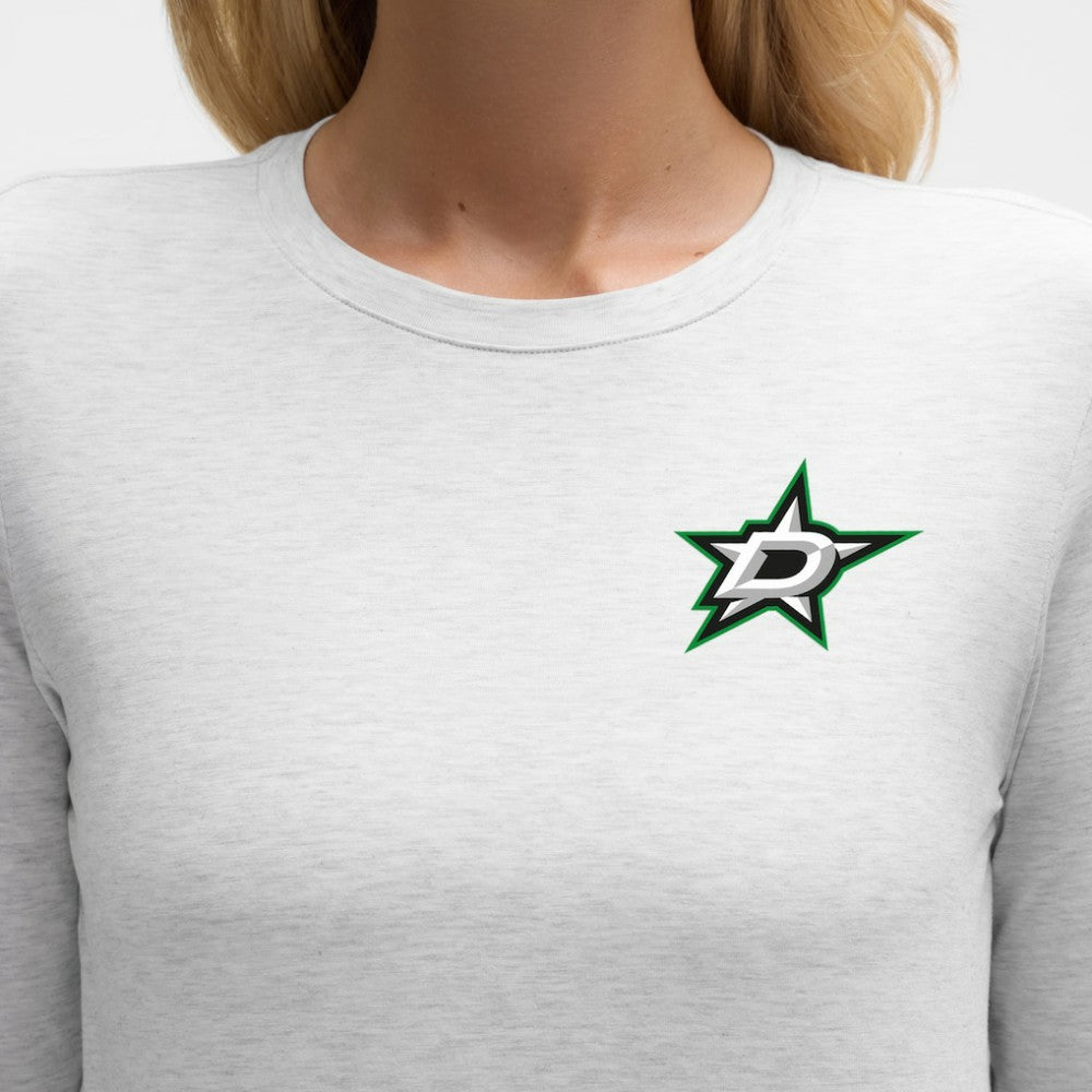 NHL Dallas Stars lululemon Women's Love Long Sleeve T-Shirt - Heathered Core Ultra Light Grey