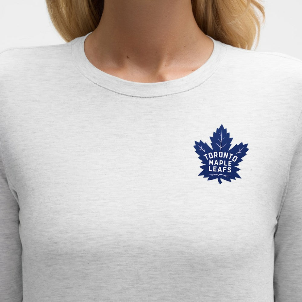 NHL Toronto Maple Leafs lululemon Women's Love Long Sleeve T-Shirt - Heathered Core Ultra Light Grey