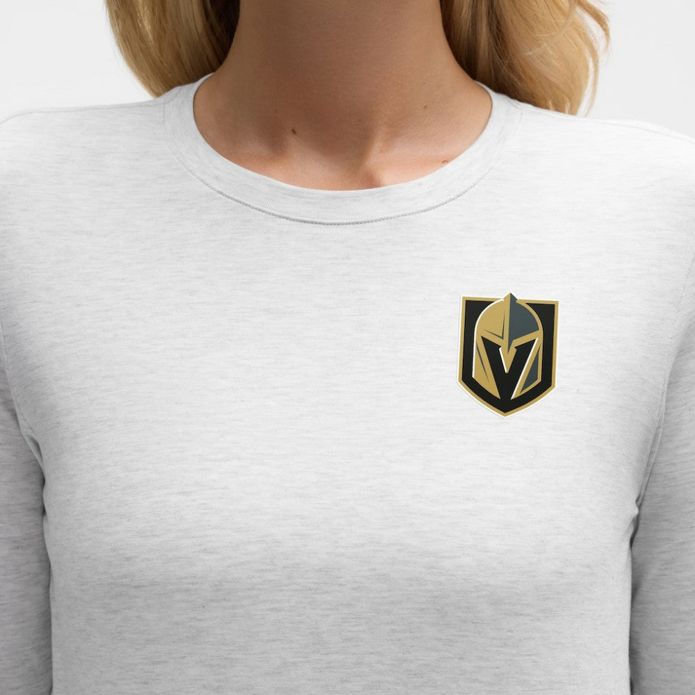 NHL Vegas Golden Knights lululemon Women's Love Long Sleeve T-Shirt - Heathered Core Ultra Light Grey