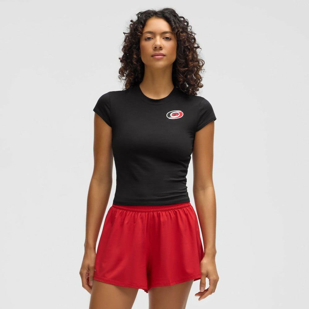 NHL Carolina Hurricanes lululemon Women's Baby T-Shirt - Black