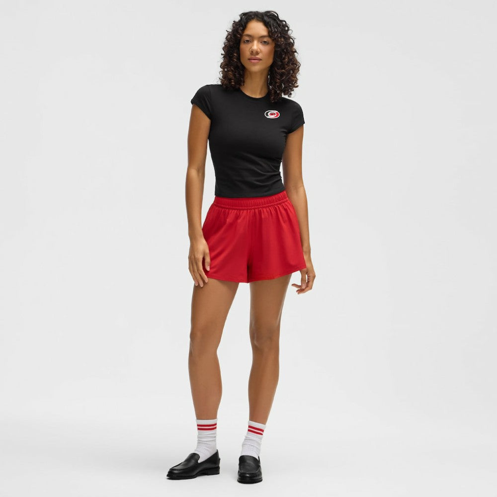 NHL Carolina Hurricanes lululemon Women's Baby T-Shirt - Black