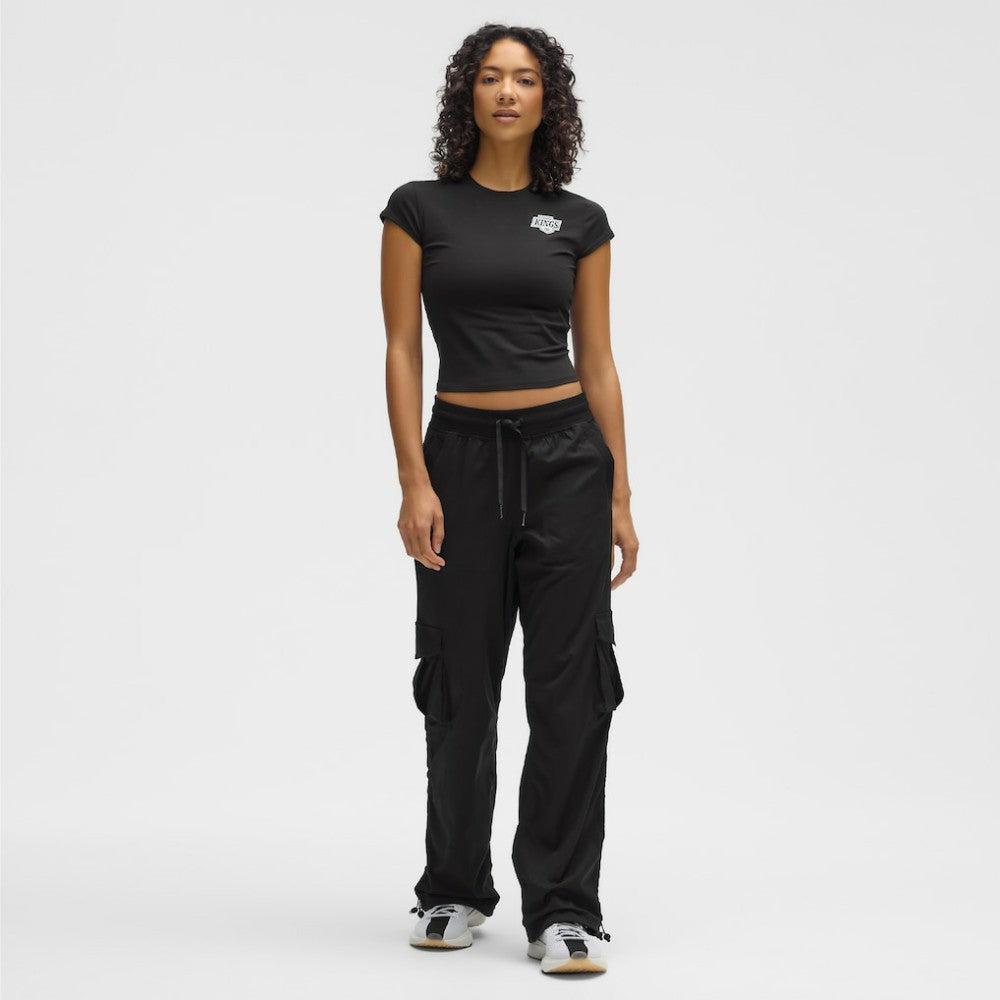 NHL Los Angeles Kings lululemon Women's Baby T-Shirt - Black
