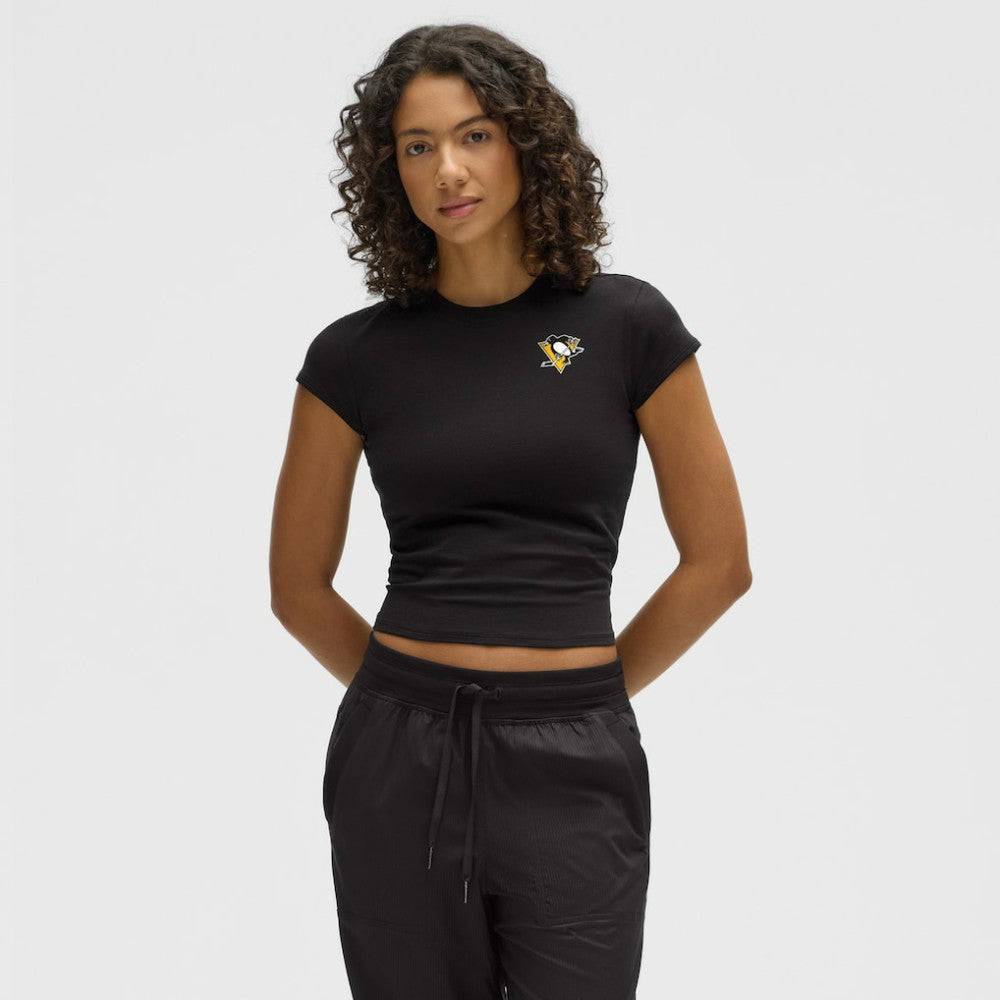 NHL Pittsburgh Penguins lululemon Women's Baby T-Shirt - Black