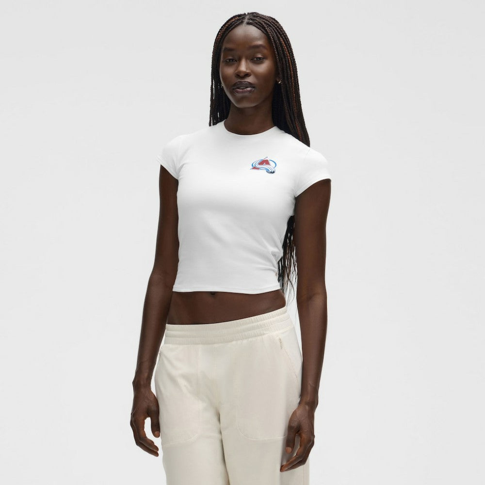 NHL Colorado Avalanche lululemon Women's Baby T-Shirt - White
