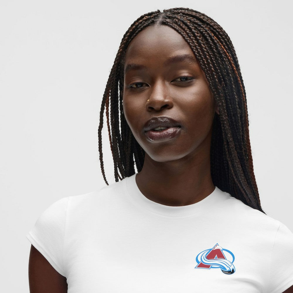 NHL Colorado Avalanche lululemon Women's Baby T-Shirt - White