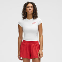 NHL Detroit Red Wings lululemon Women's Baby T-Shirt - White