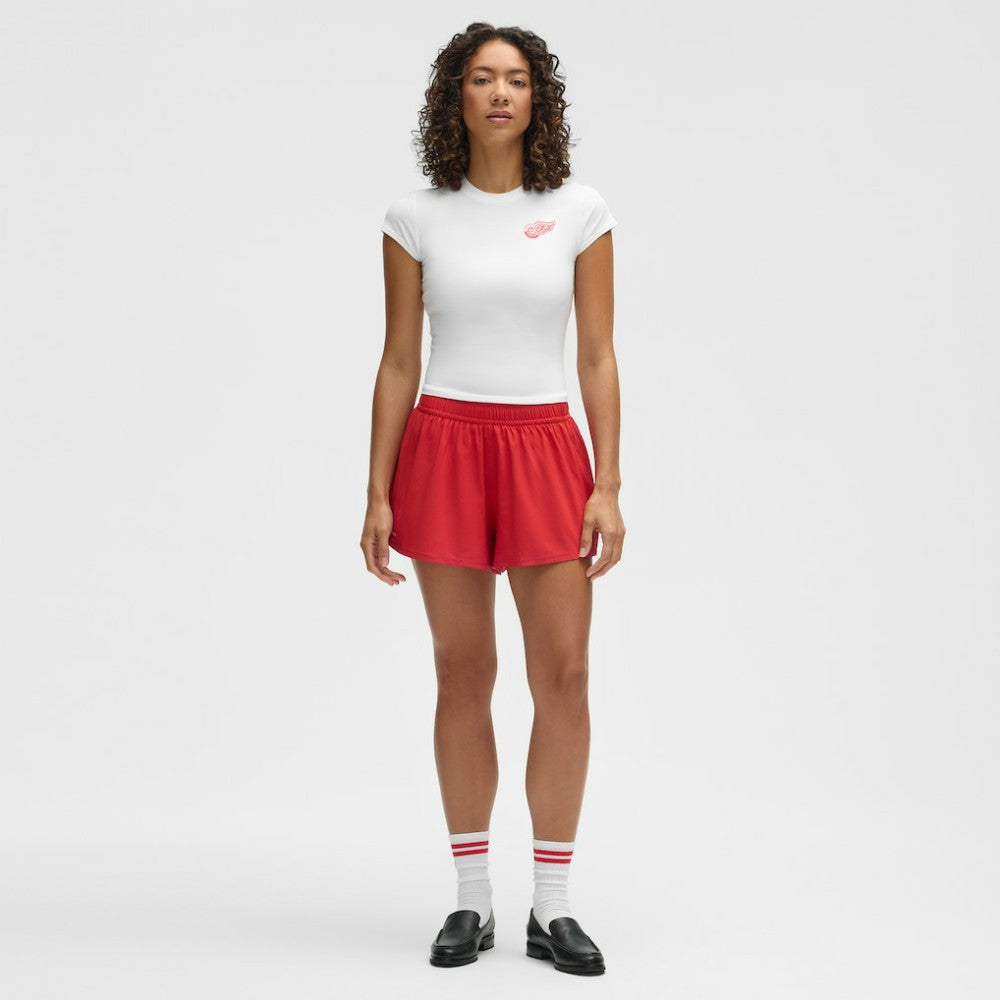 NHL Detroit Red Wings lululemon Women's Baby T-Shirt - White