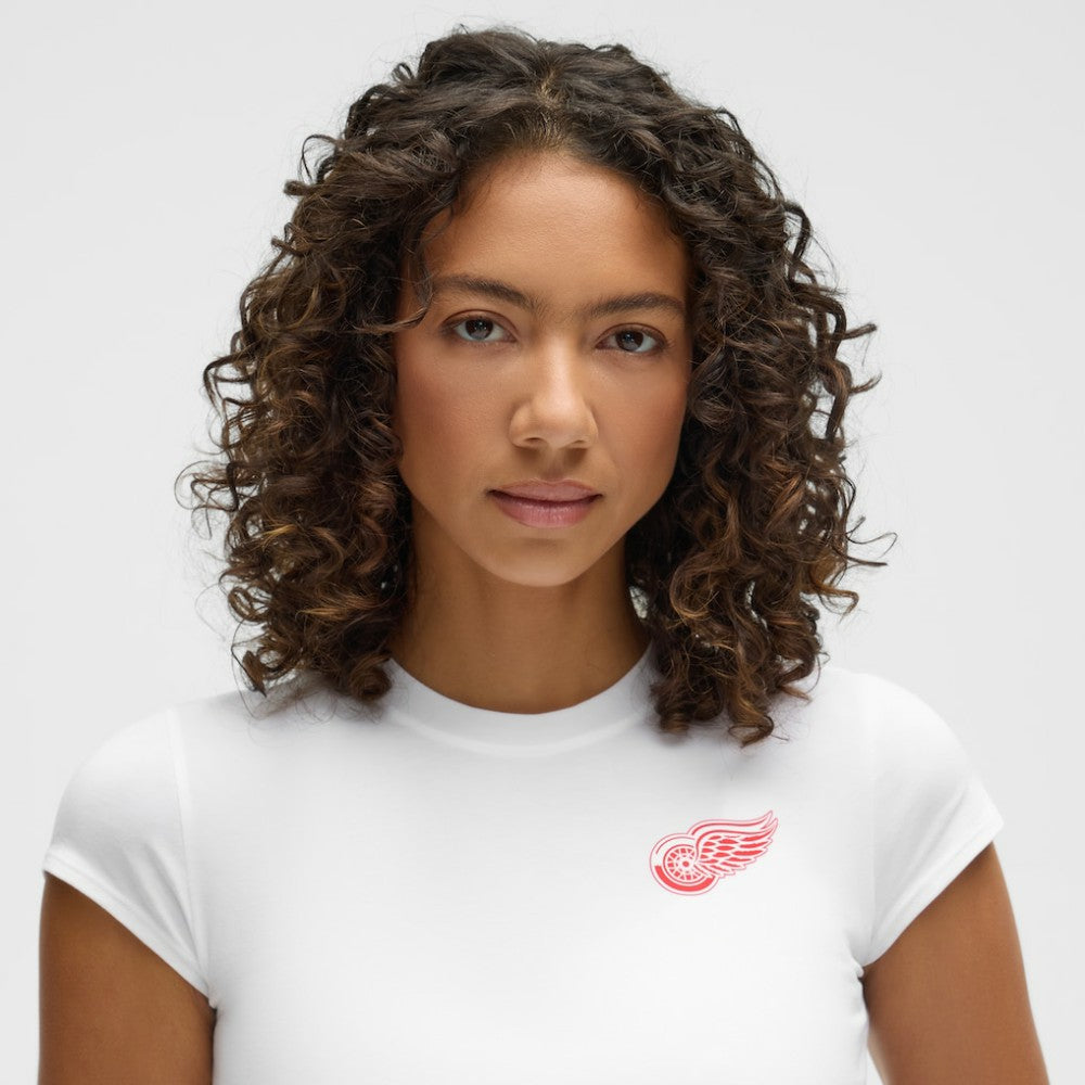 NHL Detroit Red Wings lululemon Women's Baby T-Shirt - White