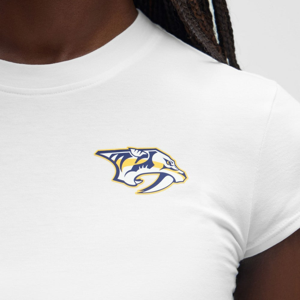 NHL Nashville Predators lululemon Women's Baby T-Shirt - White
