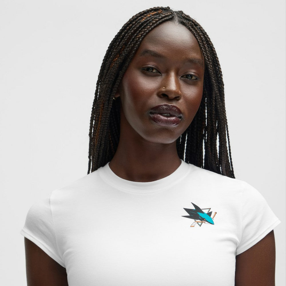 NHL San Jose Sharks lululemon Women's Baby T-Shirt - White