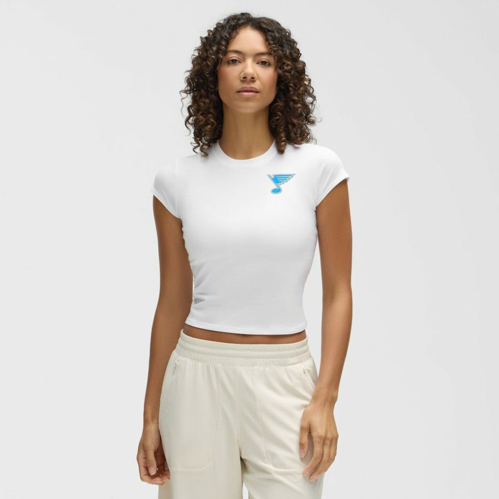 NHL St. Louis Blues lululemon Women's Baby T-Shirt - White