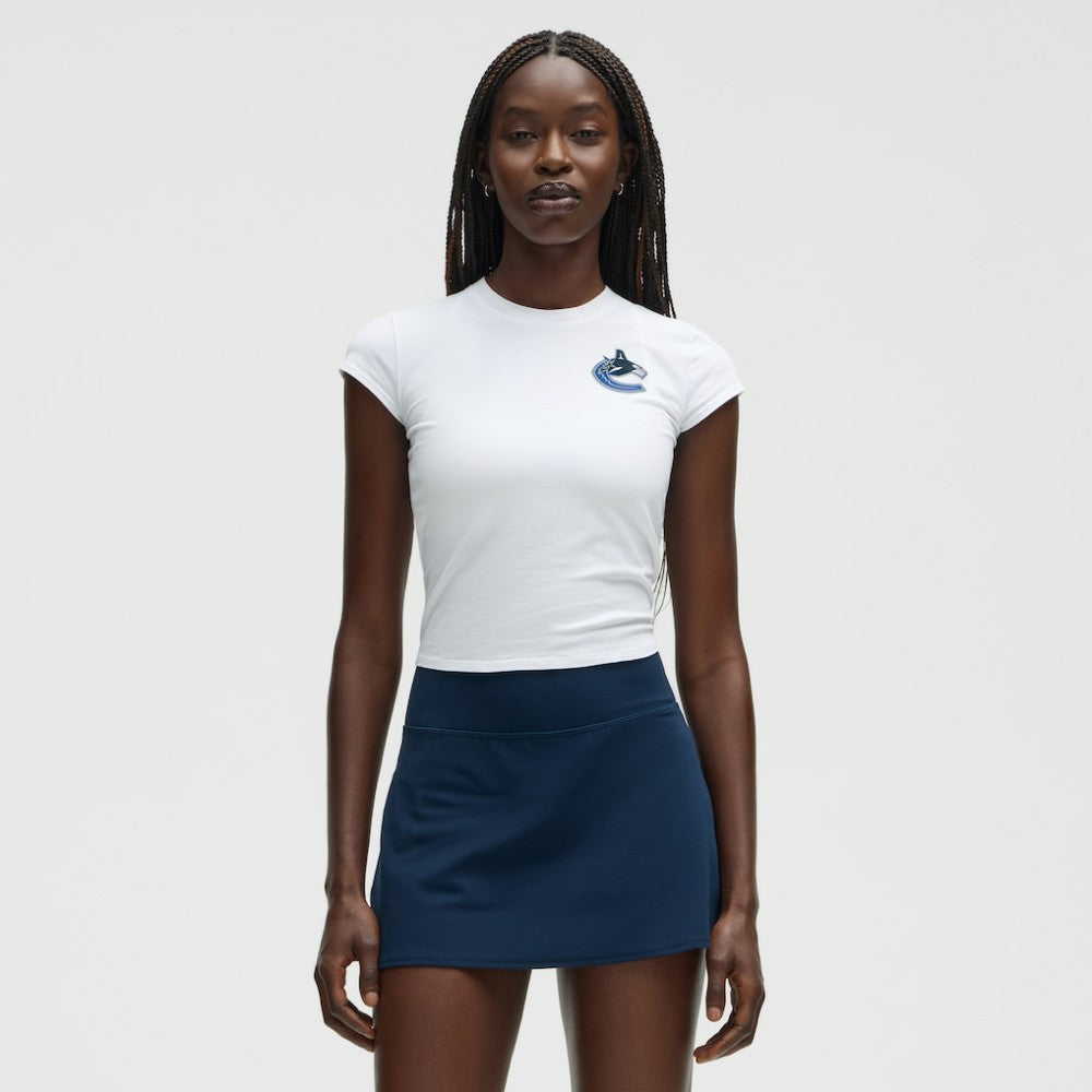 NHL Vancouver Canucks lululemon Women's Baby T-Shirt - White