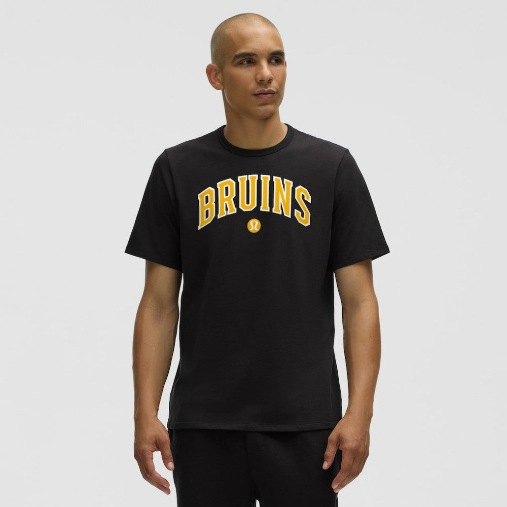 NHL Boston Bruins lululemon Organic Cotton Classic-Fit T-Shirt - Black