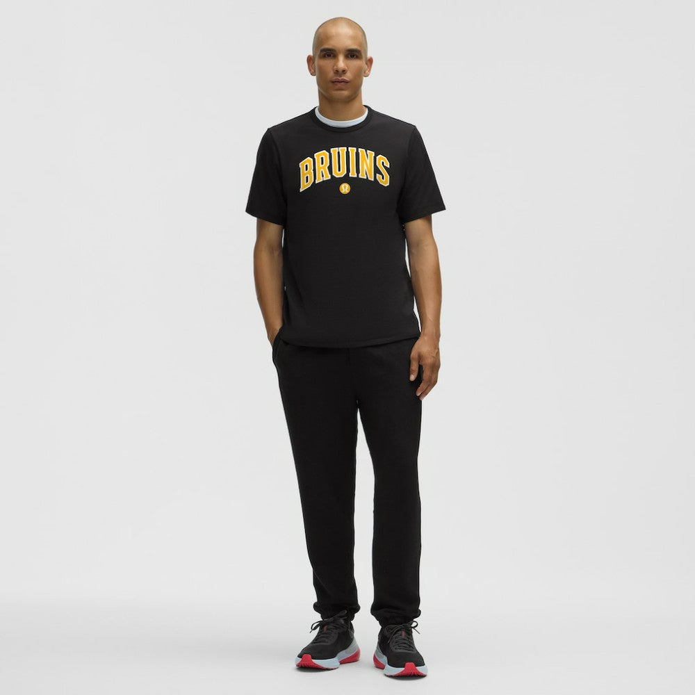 NHL Boston Bruins lululemon Organic Cotton Classic-Fit T-Shirt - Black