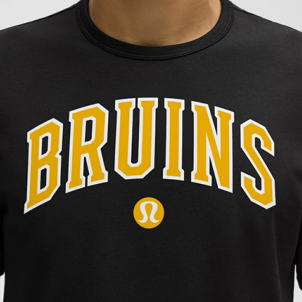 NHL Boston Bruins lululemon Organic Cotton Classic-Fit T-Shirt - Black