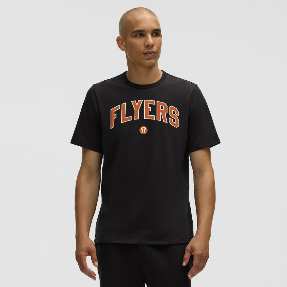 NHL Philadelphia Flyers lululemon Organic Cotton Classic-Fit T-Shirt - Black