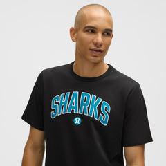 NHL San Jose Sharks lululemon Organic Cotton Classic-Fit T-Shirt - Black