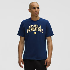 NHL Nashville Predators lululemon Organic Cotton Classic-Fit T-Shirt - Blue