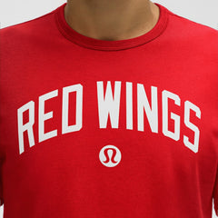 NHL Detroit Red Wings lululemon Organic Cotton Classic-Fit T-Shirt - True Red