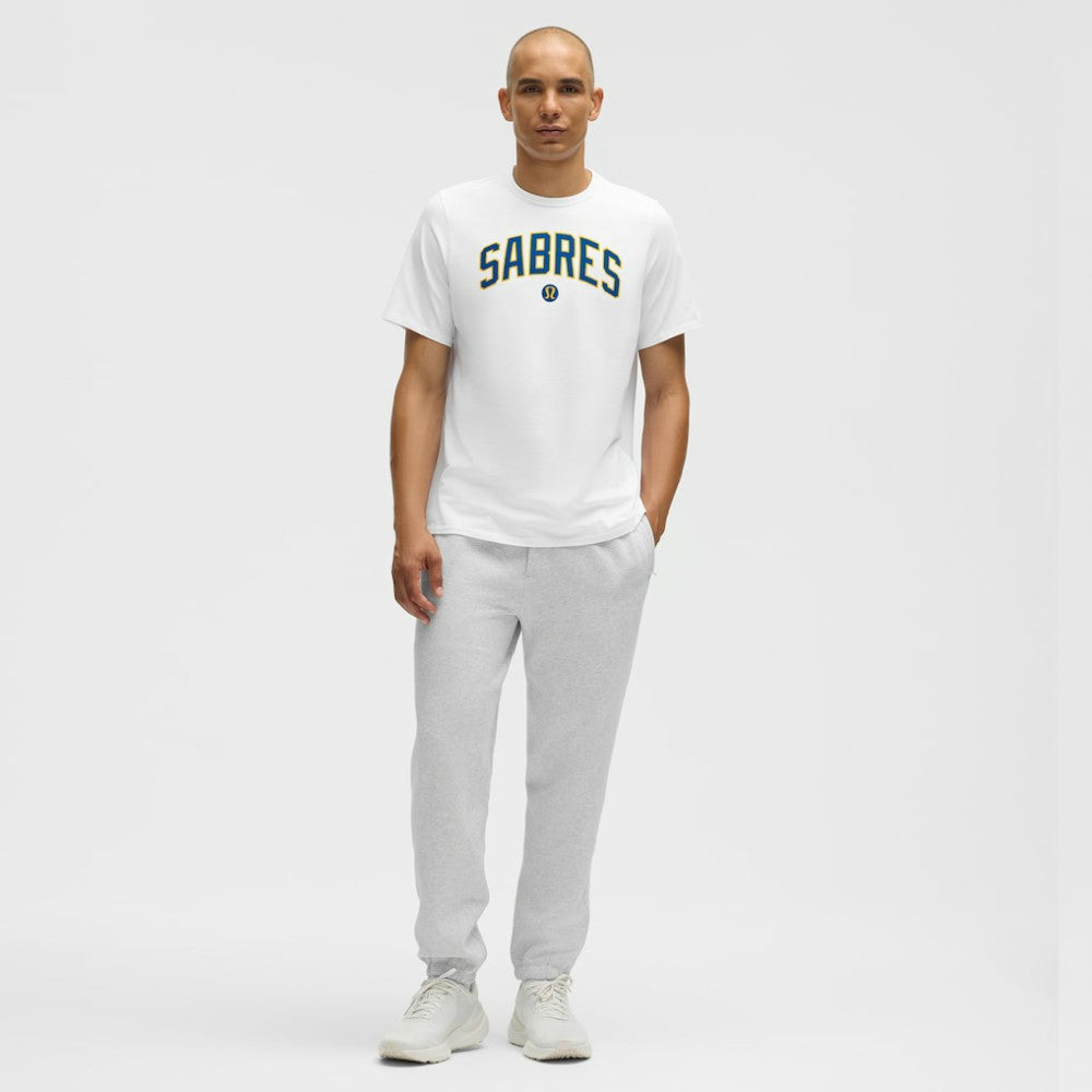 NHL Buffalo Sabres lululemon Organic Cotton Classic-Fit T-Shirt - White