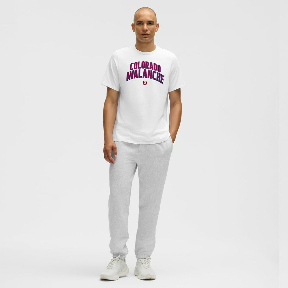 NHL Colorado Avalanche lululemon Organic Cotton Classic-Fit T-Shirt - White