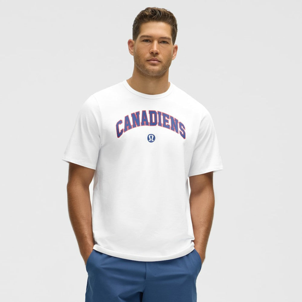 NHL Montreal Canadiens lululemon Organic Cotton Classic-Fit T-Shirt - White