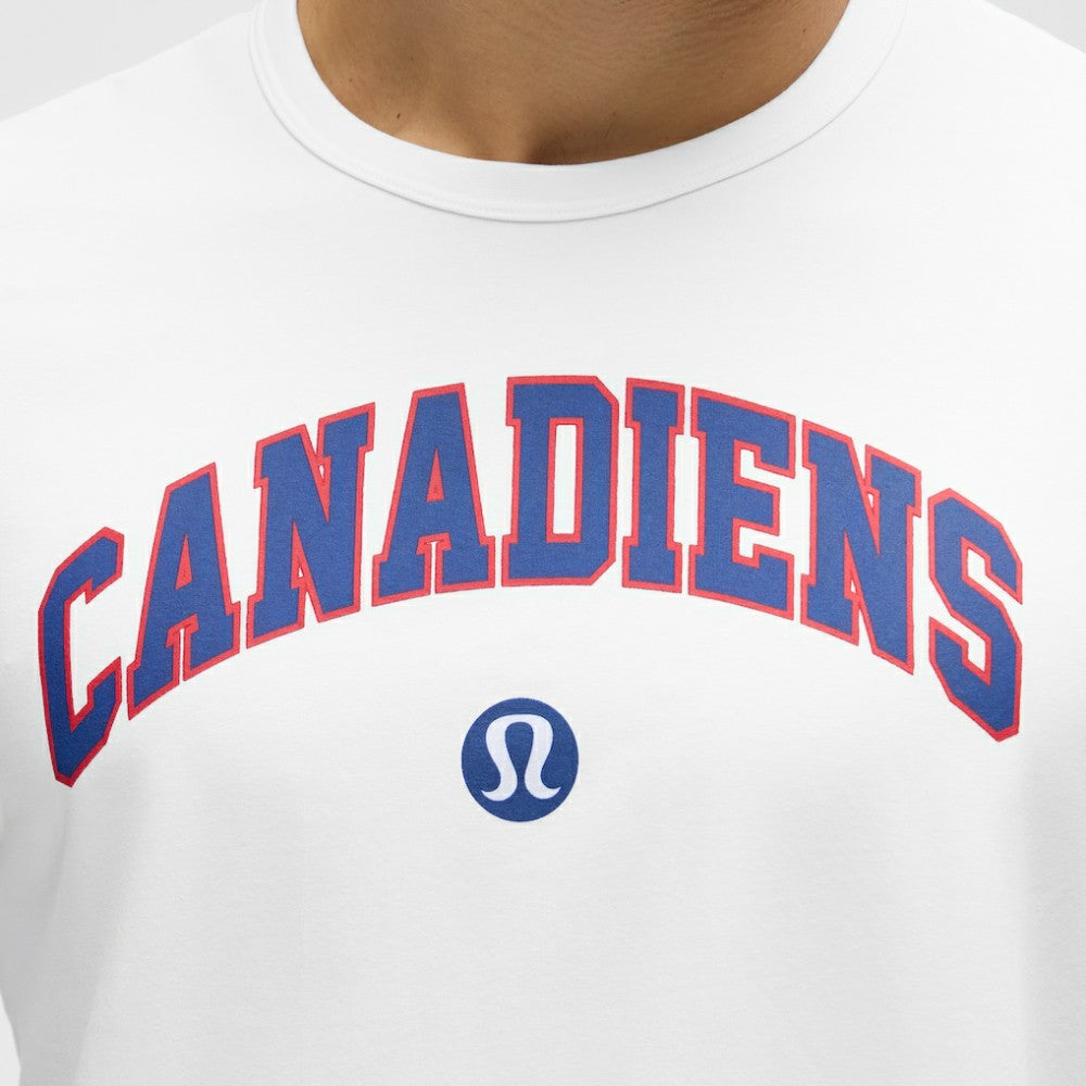 NHL Montreal Canadiens lululemon Organic Cotton Classic-Fit T-Shirt - White