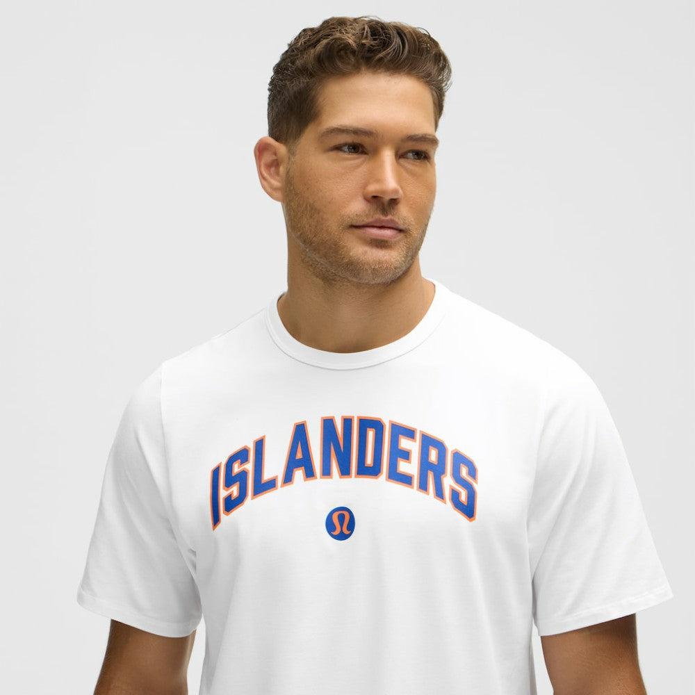 NHL New York Islanders lululemon Organic Cotton Classic-Fit T-Shirt - White