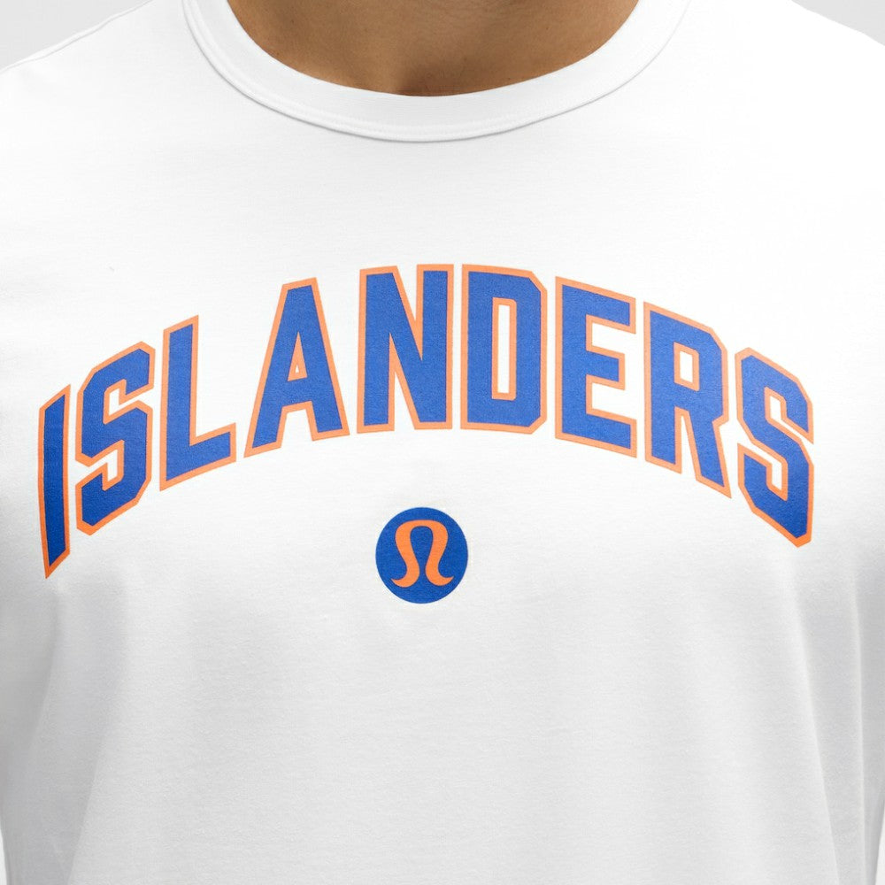 NHL New York Islanders lululemon Organic Cotton Classic-Fit T-Shirt - White