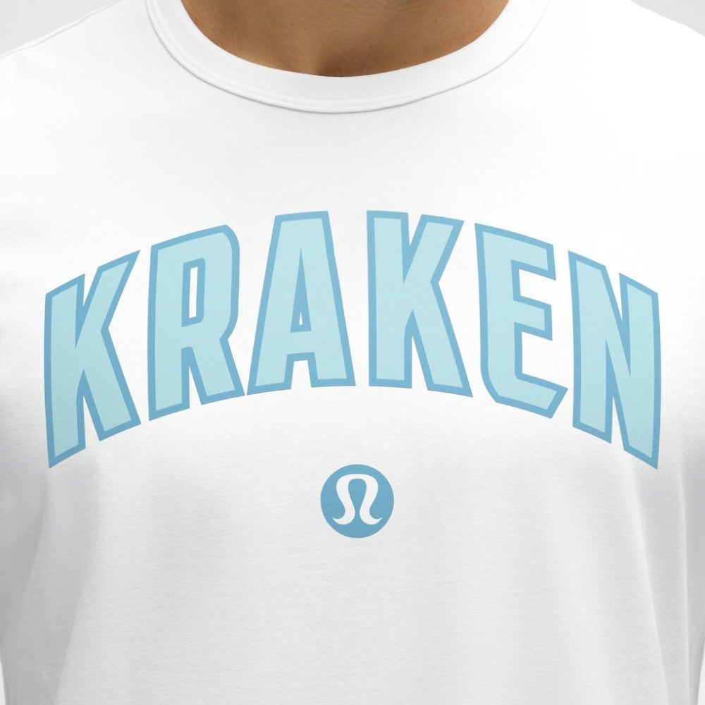 NHL Seattle Kraken lululemon Organic Cotton Classic-Fit T-Shirt - White